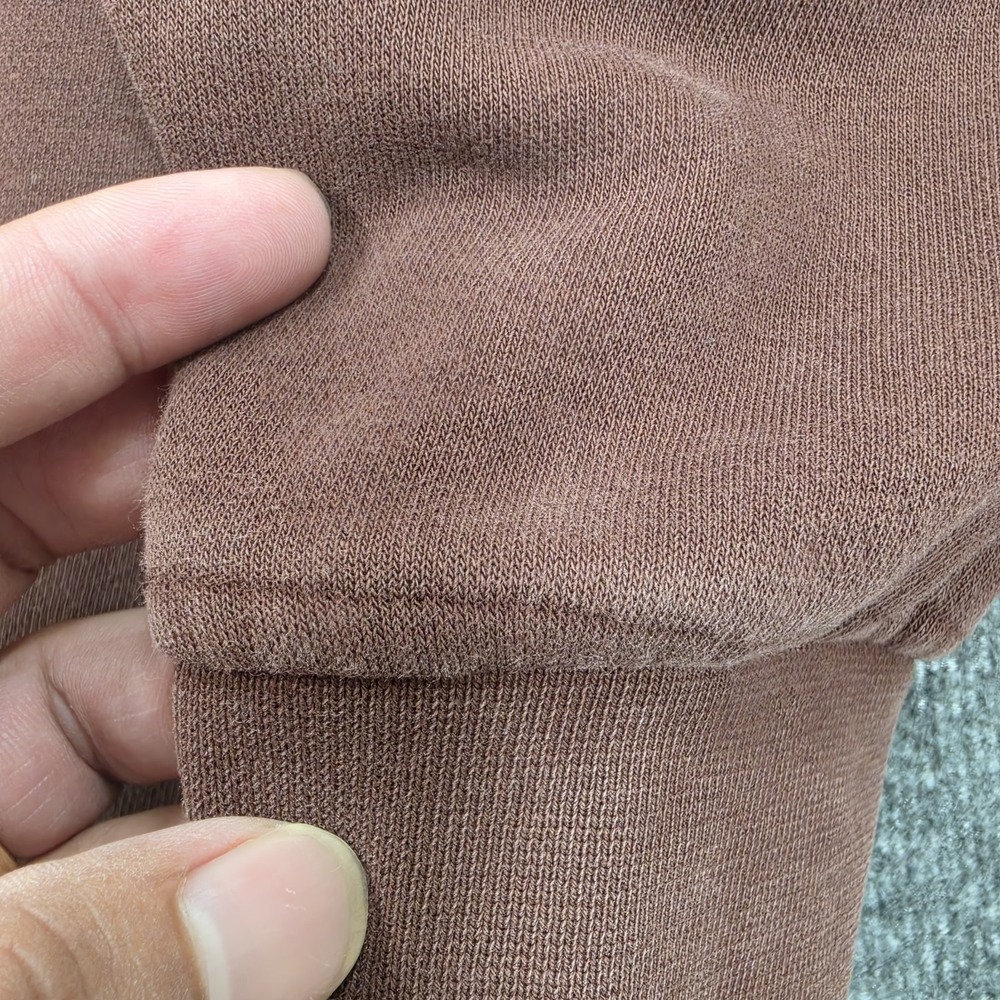 Levi's Sweatshirt Adult Size XL Brwn/Red Colorblock CrewNeck Relaxed Embroidered - Picture 8 of 9